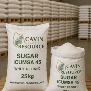 ICUMSA 45 White Refined Sugar – Bulk Export Grade | Cavin Resource Malaysia
